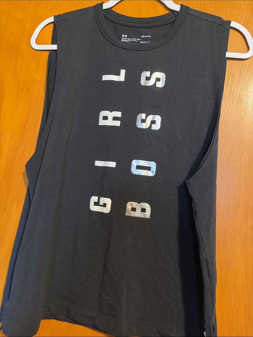 Under Armour L muscle tee